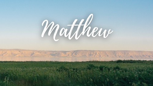 Bible Introduction to MAtthew 3